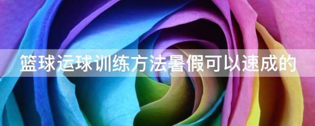 美式篮球十五种运球训练教学方法
